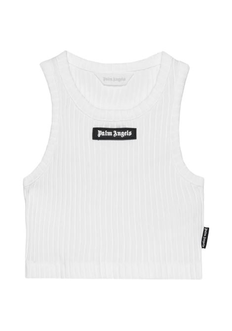 Canotta a coste con logo PALM ANGELS | PGAG002S6JER002002